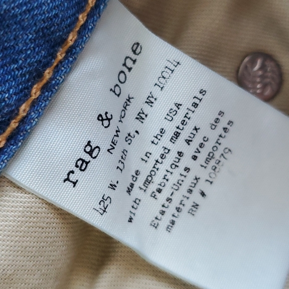 Rag & Bone Freeport Cut off shorts - Picture 8 of 17